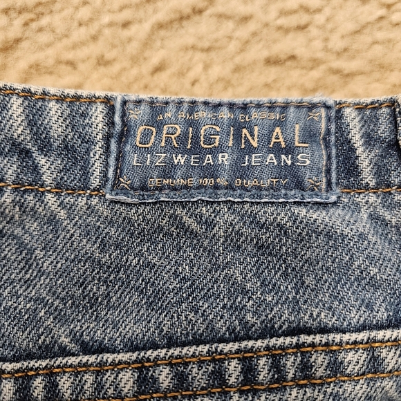 Vintage Original Lizwear Jeans Liz Claiborne Boot cut Fit Jeans, Size 12 - Picture 3 of 4